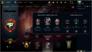 Conta de lol Nv.286 - League of Legends