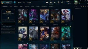 Conta de lol Nv.286 - League of Legends