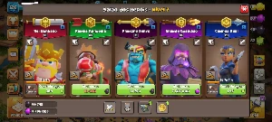 Cv14 Lendária Semi Full - com 7 equipamentos épicos - Clash of Clans