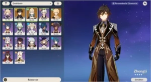 Genshin Impact Zhongli c1+Jean + Atlas Celestial