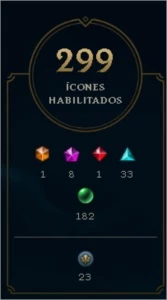Conta-LOL todos os champ-147 skins Unranked - League of Legends