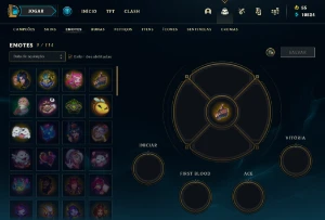 Conta DIAMANTE 1 | 75% Win - Lol (League Of Legends) Elomoon