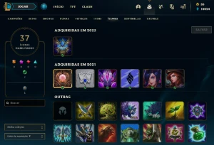 Conta DIAMANTE 1 | 75% Win - Lol (League Of Legends) Elomoon