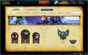 DESEJO VENDER CONTA PLATINA 5 BORDA OURO - League of Legends LOL