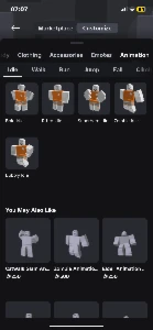 conta korblox feminina/masculina - Roblox