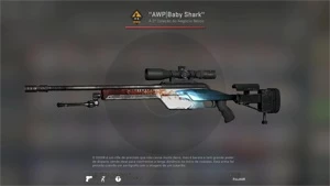 SSG 08 | Sangue na Água - Counter Strike CS