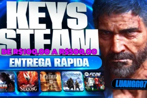 Key Steam Aleatória No Valor De R$100,00 A R$500,00 - Gift Cards
