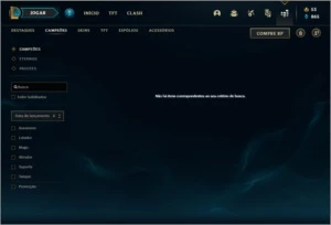 Conta platina 2 com TODOS os champs e 146 skins - League of Legends LOL