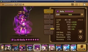 Conta Summoners Wars 3 LD Nat 5 Mid-game