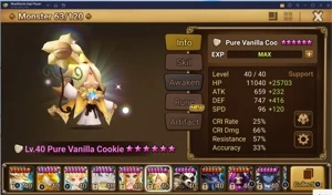 Conta Summoners Wars 3 LD Nat 5 Mid-game