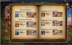 Conta Summoners Wars 3 LD Nat 5 Mid-game