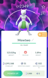 Mewtwo Shiny - Pokemon GO