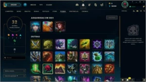 Conta LOL - Ouro IV, 65% de WR - League of Legends