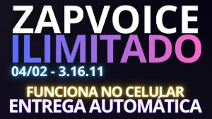 ZAPVOICE PRO VERSÃO 3.16.11 + BRINDE - ENTREGA AUTOMÁTICA - Outros