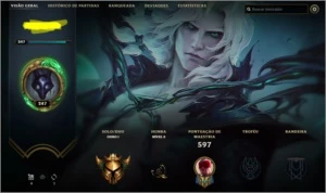 Conta Ouro I - League of Legends LOL