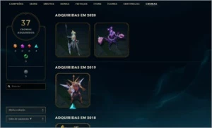 Conta Ouro I - League of Legends LOL