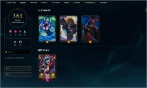 Conta Ouro I - League of Legends LOL