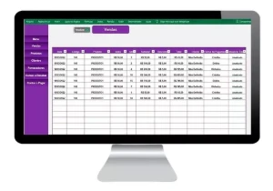 Planilha Controle Financeiro E Cadastro De Clientes E Vendas - Outros