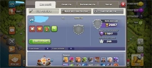 Conta clash of clans cv10 recente