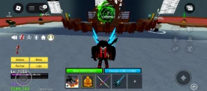 Conta de bloxfruit com v4 god Human cdk 28 reais - Outros