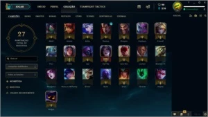 CONTA LOL PLATINA 1 - League of Legends