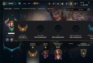 Unranked com TODOS os Champs e 142 Skins ( ADC / MID ) - League of Legends LOL