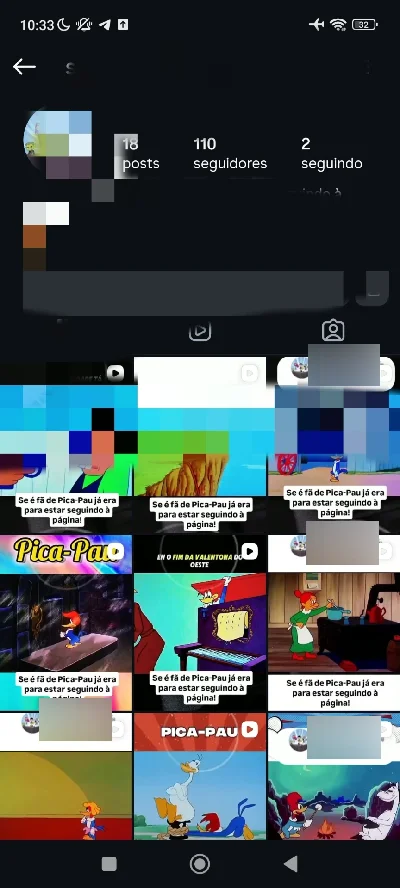 Conta Instagram 110 seguidores verdadeiros - Redes Sociais