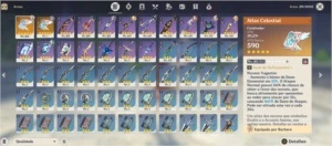 Genshin Impact Venti, Keqing, Jean + 2 Atlas Celestial AR46