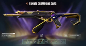 Conta Valorant Plat3 vandal champions 2023, leque celestial+