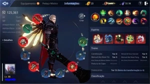 Conta Mir4 SA - Guerreiro LVL 88 - 125k Power