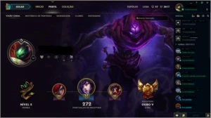 Conta League of Legends Gold LOL