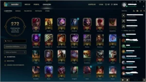 Conta League of Legends Gold LOL