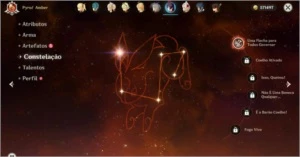 Conta AR40 com 4 personagens 5 estrelas - Genshin Impact