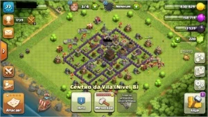 clash of clans cv 8 e Noturna cv 6  Falar Com Julianna