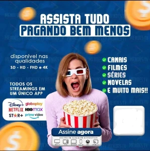 Conta de IPTV - Assinaturas e Premium