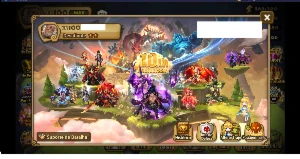 Conta Summoners war Ragdoll e Nina Light Collab e Gojo dark 