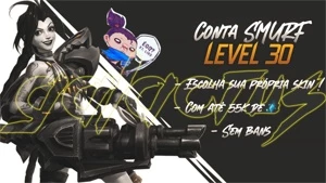 CONTA SMURF UNRANKED COM SKIN - League of Legends LOL
