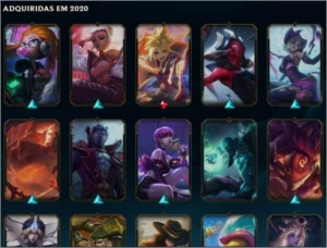 Conta LoL grãomestre season 2020 challenger com skins - League of Legends