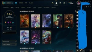 Conta league of legends LOL