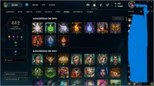 Conta league of legends LOL