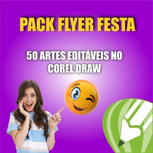 50 Artes de Flyer para Festas Editáveis no CorelDRAW - Outros