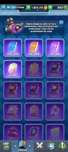 Conta de clash royale upadinha