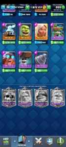 Conta de clash royale upadinha