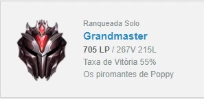 CONTA GM 705PdL - League of Legends LOL