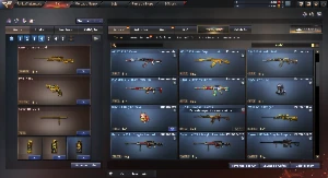 CrossFire: General de Divisão com kit NATAL, armas RAZER etc