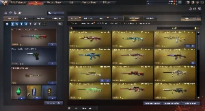 CrossFire: General de Divisão com kit NATAL, armas RAZER etc
