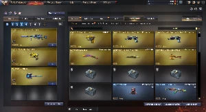 CrossFire: General de Divisão com kit NATAL, armas RAZER etc