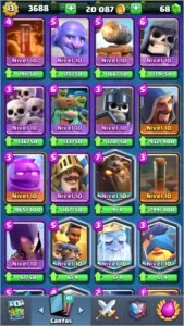 Conta Clash Royale Top Global