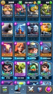 Conta Clash Royale Top Global