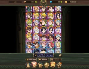CONTA SEVEN DEADLY SINS: GRAND CROSS 7DS - Outros